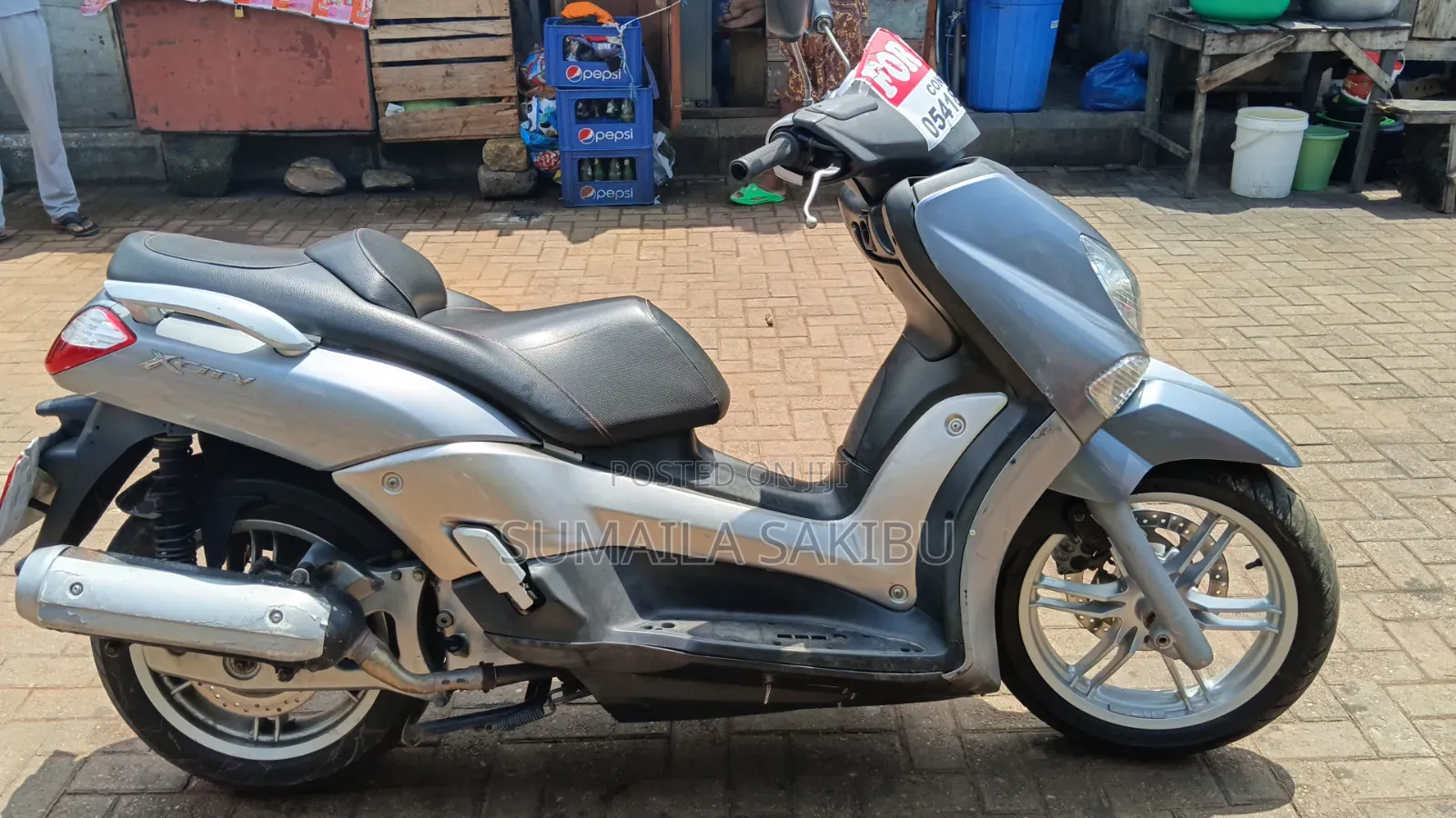 Yamaha NMAX 125 2013 Silver