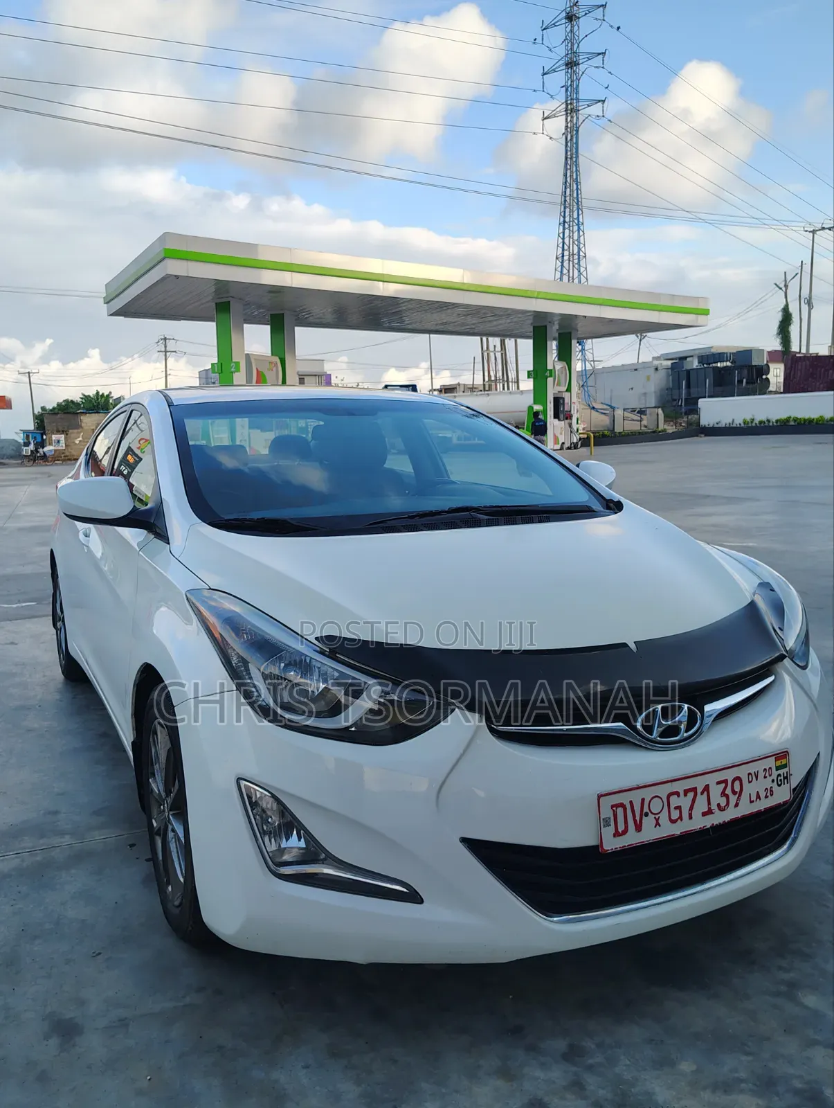 Hyundai Elantra Limited 4dr Sedan (1.8L 4cyl 6A) 2014 White