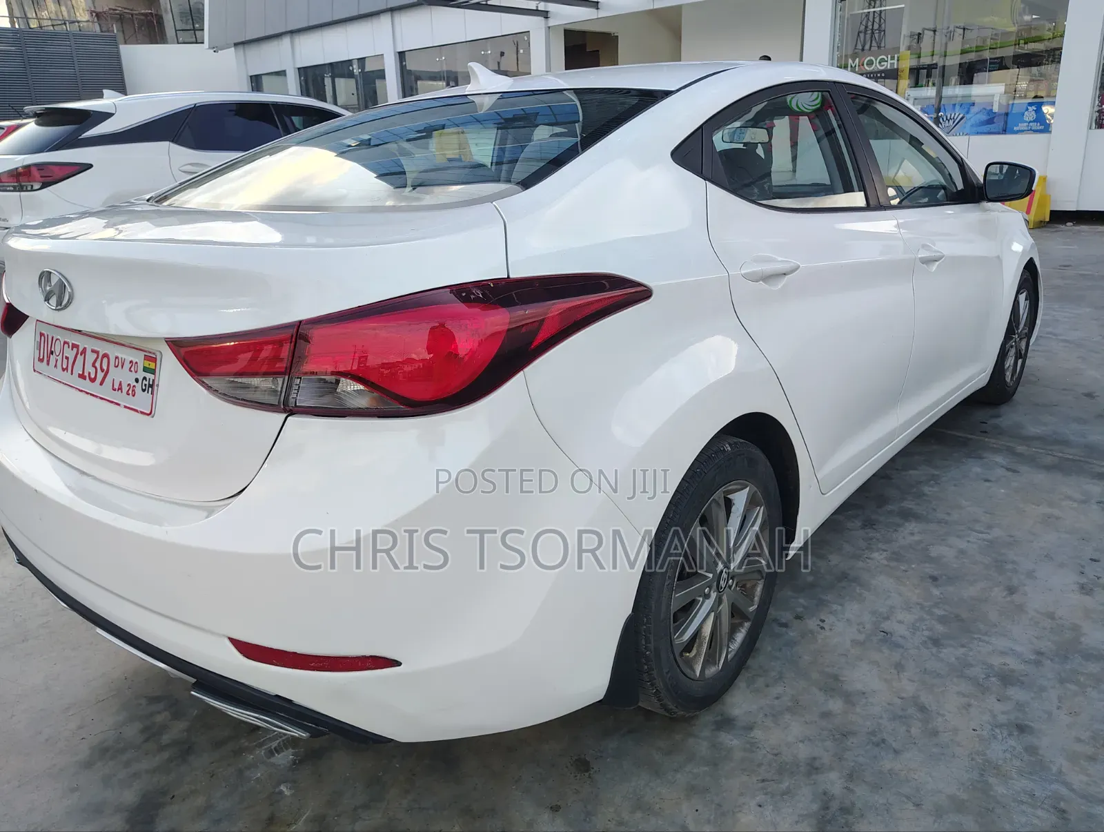 Hyundai Elantra Limited 4dr Sedan (1.8L 4cyl 6A) 2014 White