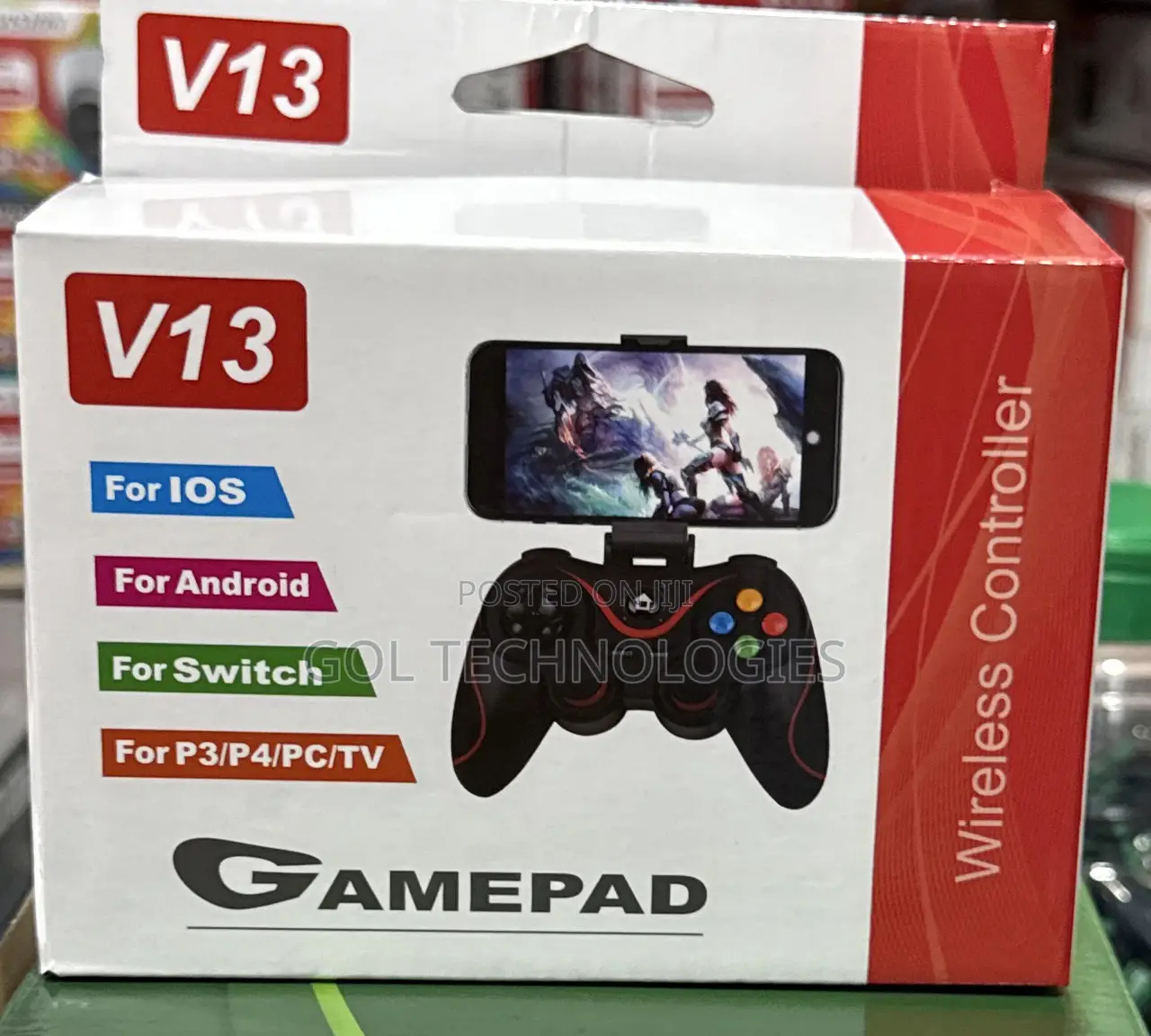 V13 Gamepad Wireless Controller