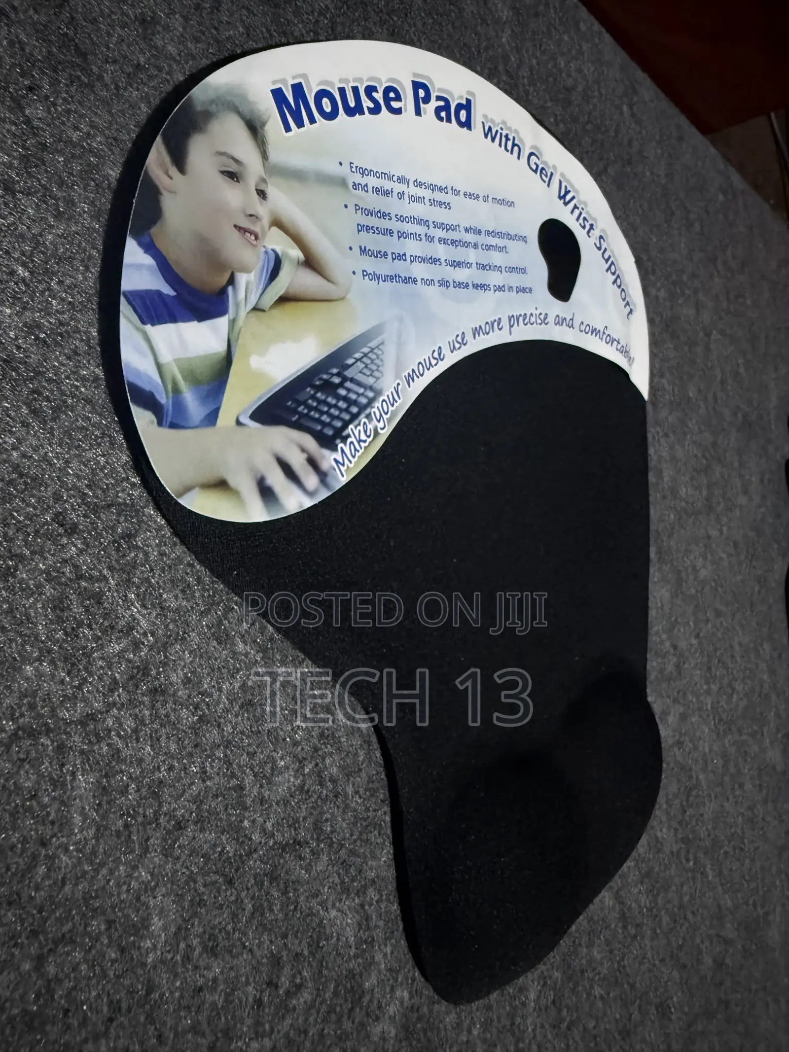 Mouse Pad With Wrist Support