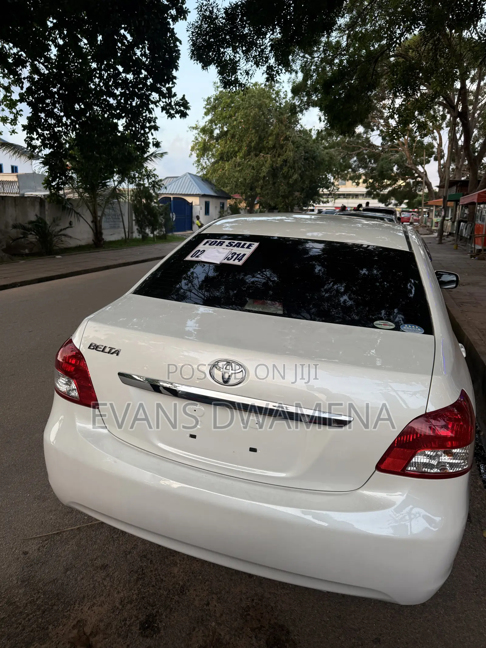 Toyota Belta 2011 White