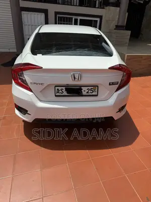 Honda Civic LX 4dr Sedan (2.0L 4cyl) 2016 White
