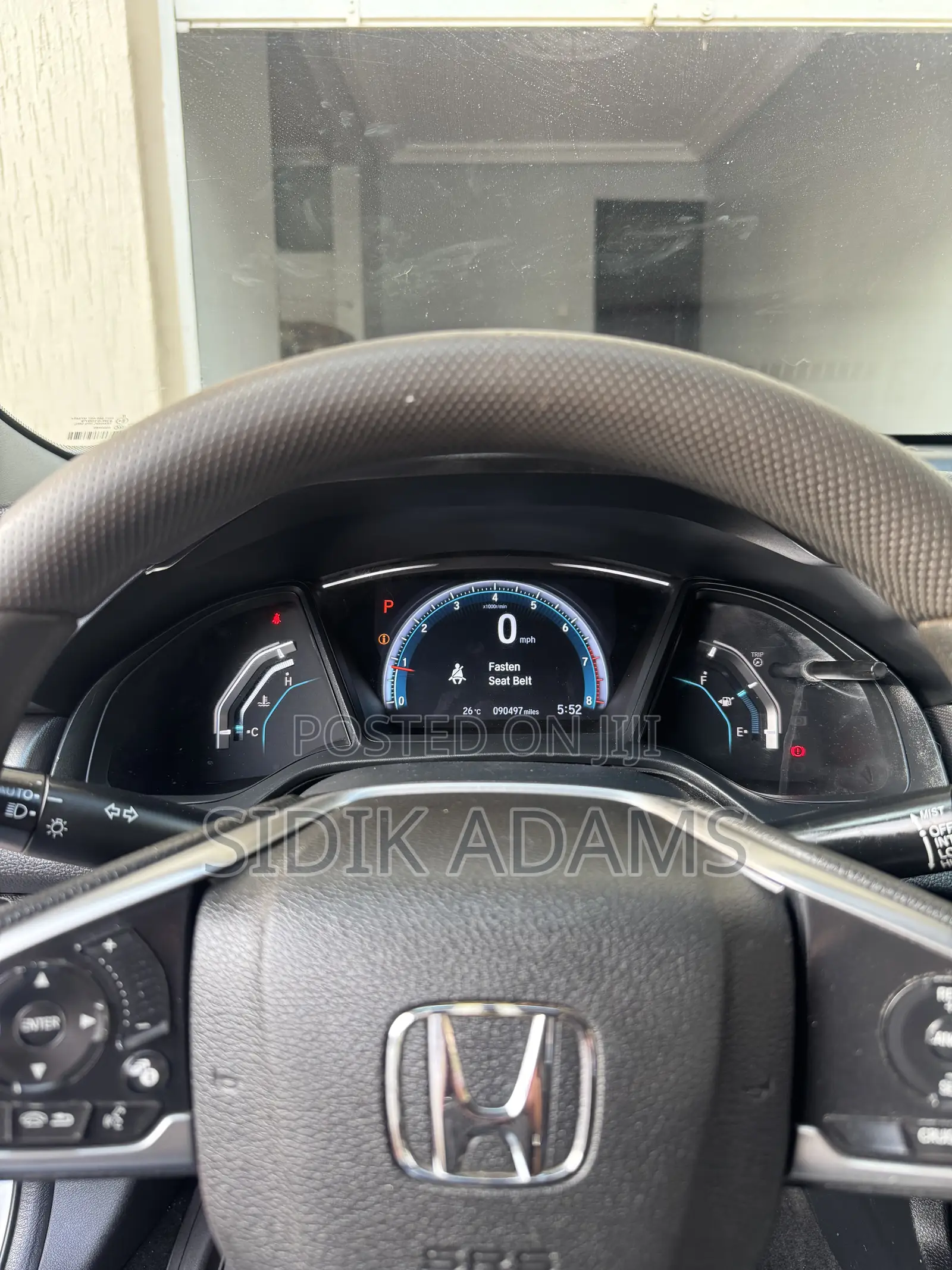 Honda Civic LX 4dr Sedan (2.0L 4cyl) 2016 White
