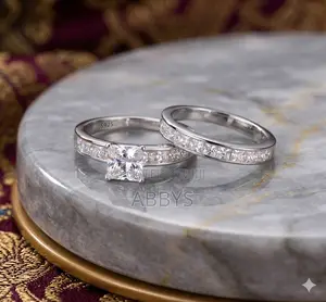 2pcs Eternal Glow Pure 925 Sterling Silver Ring