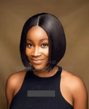 100% Human Hair Bub Wig