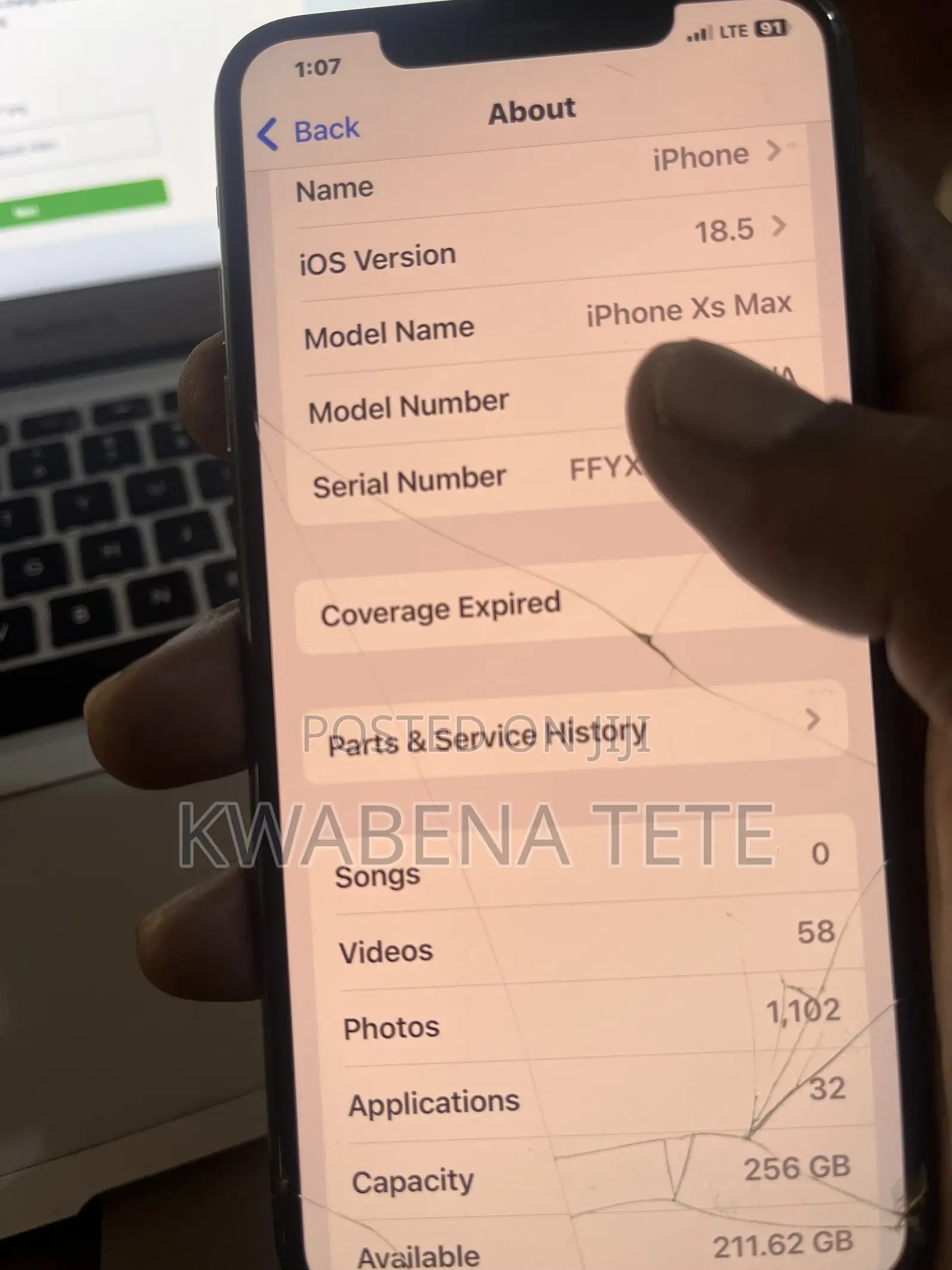 Apple iPhone XS Max 256 GB Black
