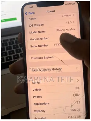 Apple iPhone XS Max 256 GB Black