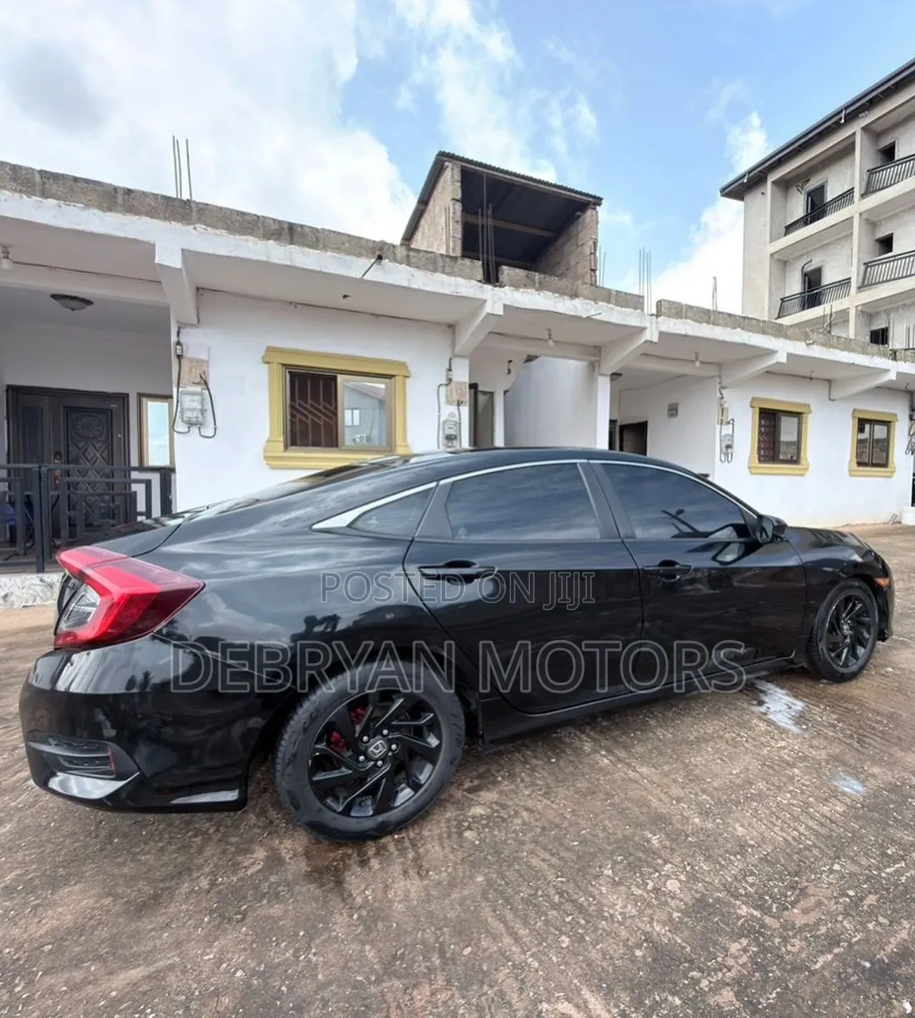 Honda Civic EX 4dr Sedan (1.5L 4cyl) 2016 Black