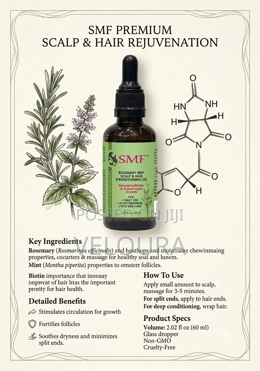Hair Oil(Rosemary Mint Hair Oil)