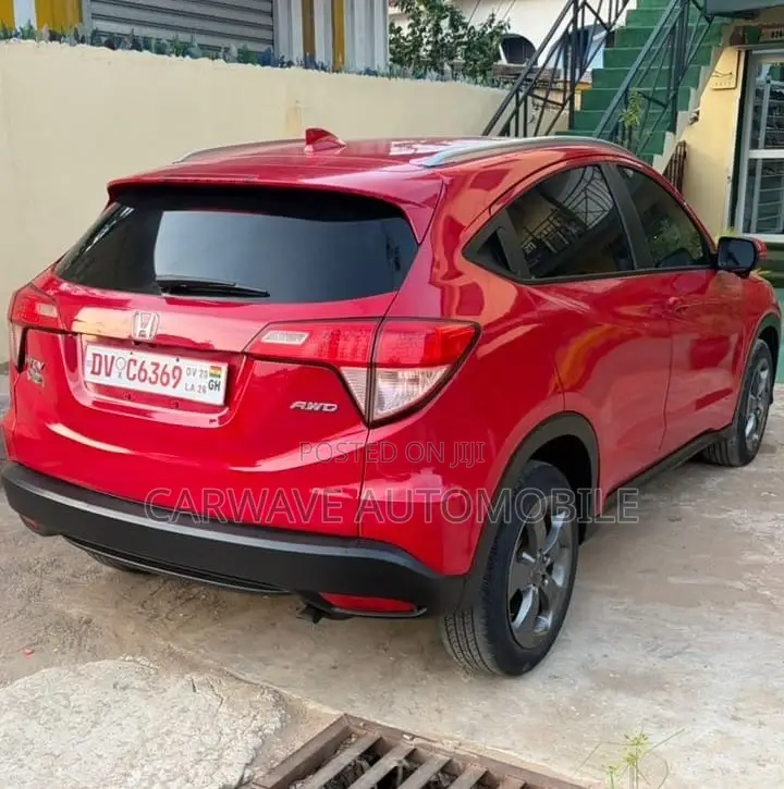 Honda HR-V EX-L w/Navigation AWD 2017 Red