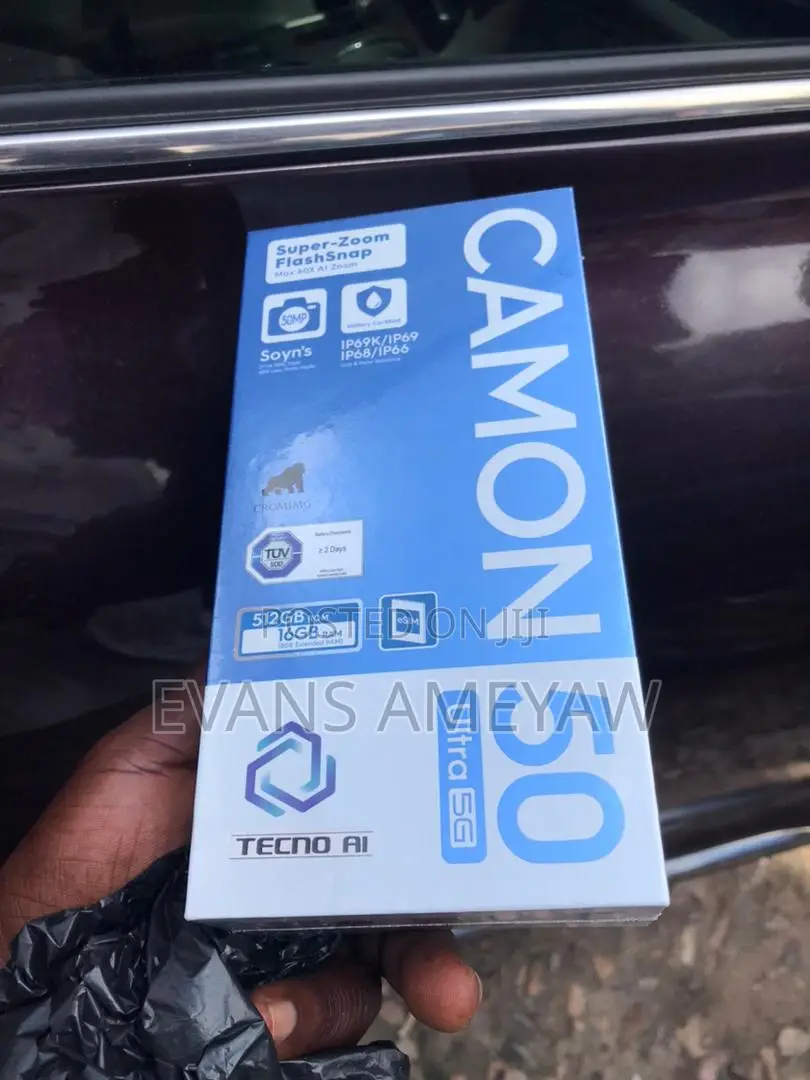 New Tecno Camon 50 Ultra 512 GB Blue