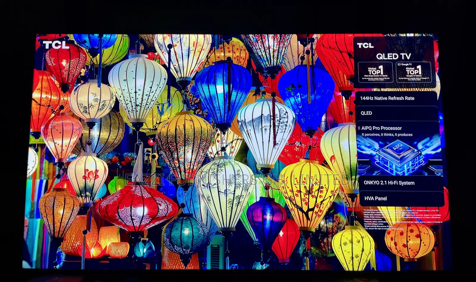 Quality Premium Qled 65 Inches 144 Hz Gaming TCL 65p8k Smart Uk Tv