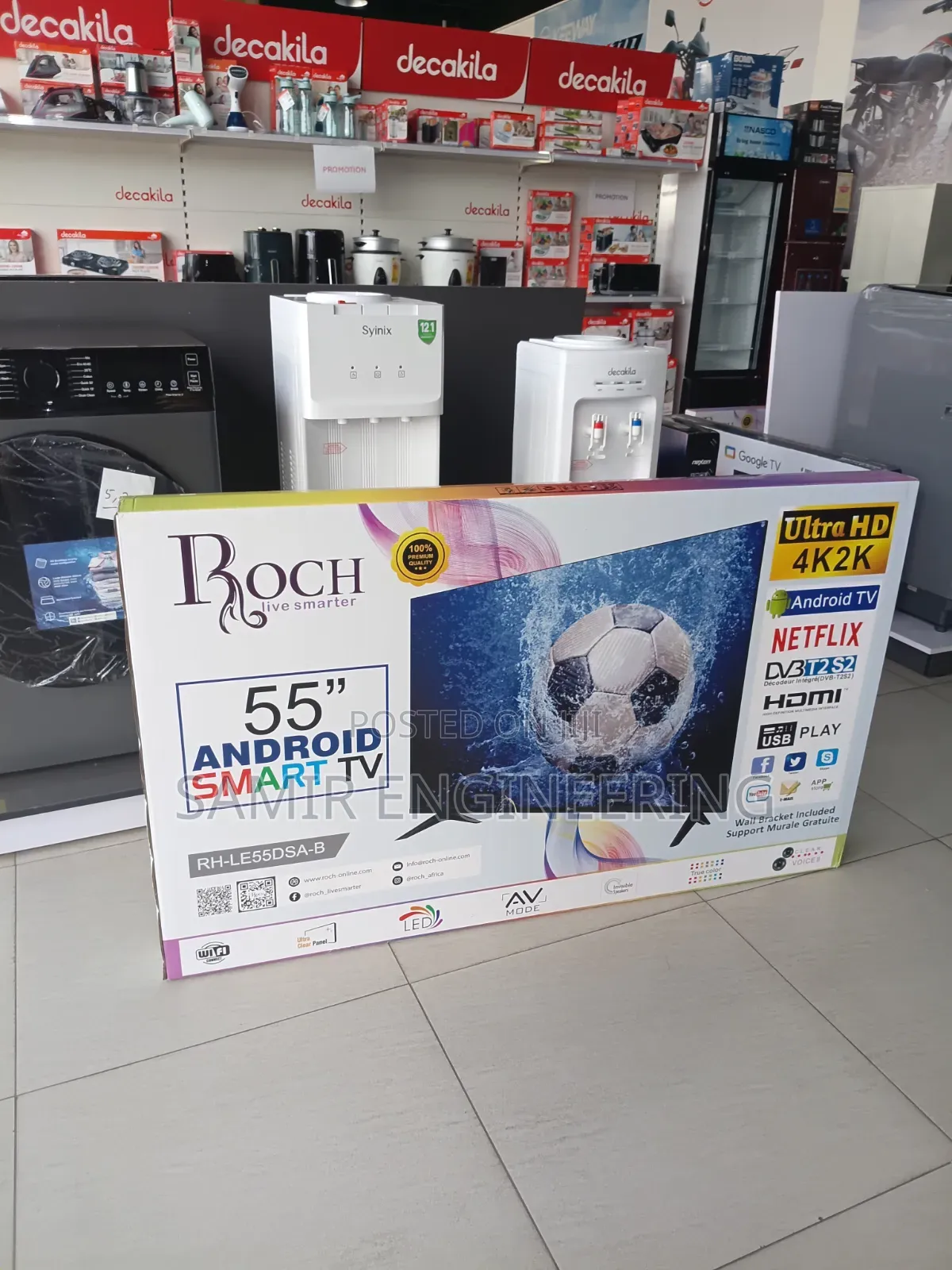 Roch 55" Smart Tv: Your Affordable Home Cinema