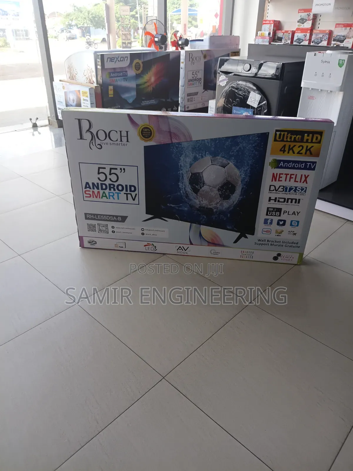 Roch 55" Smart Tv: Your Affordable Home Cinema