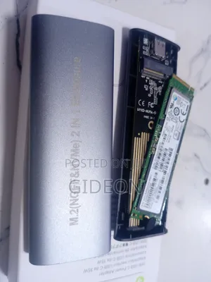 SSD External Drive With M.2 Enclosure
