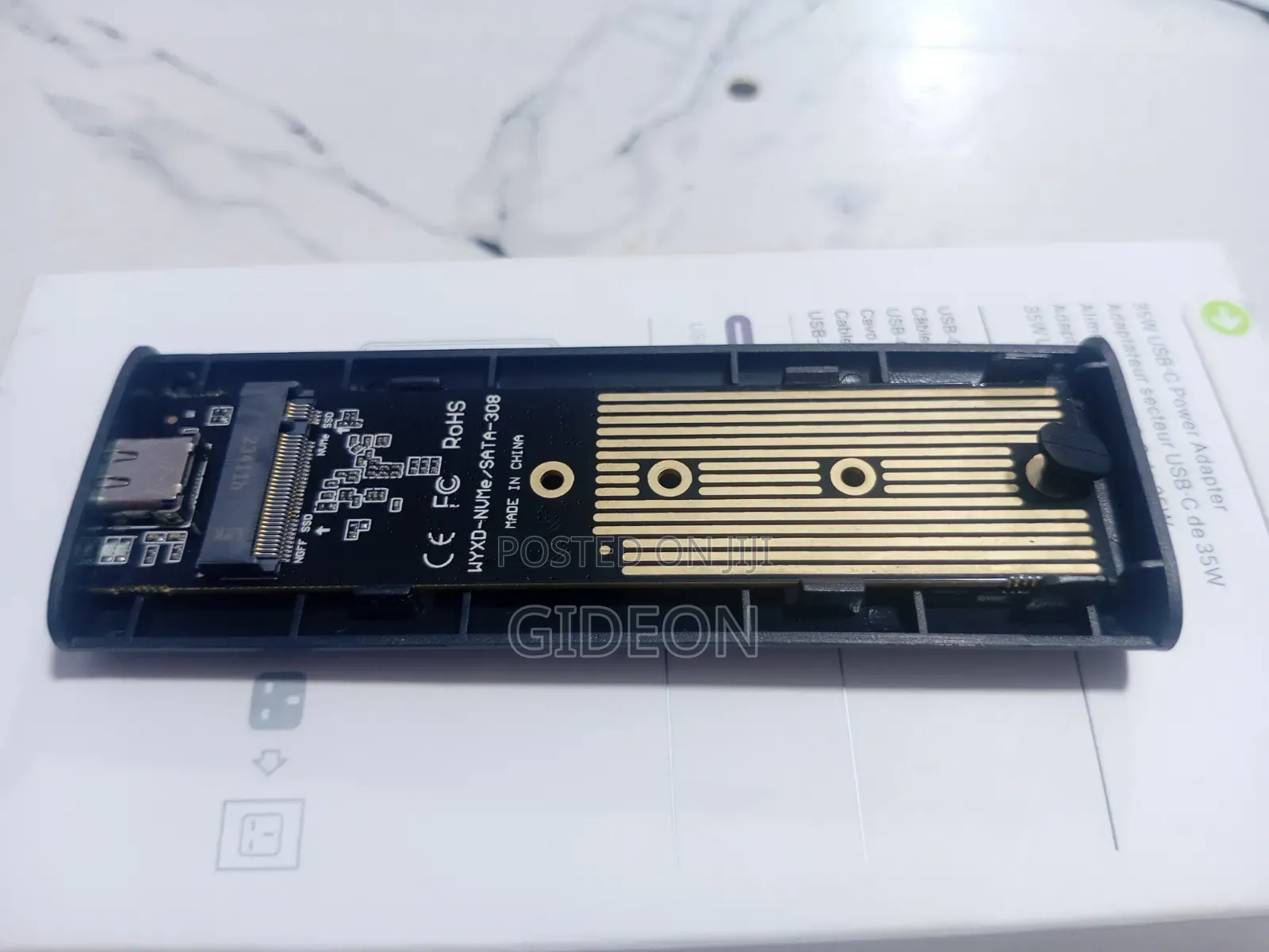 SSD External Drive With M.2 Enclosure