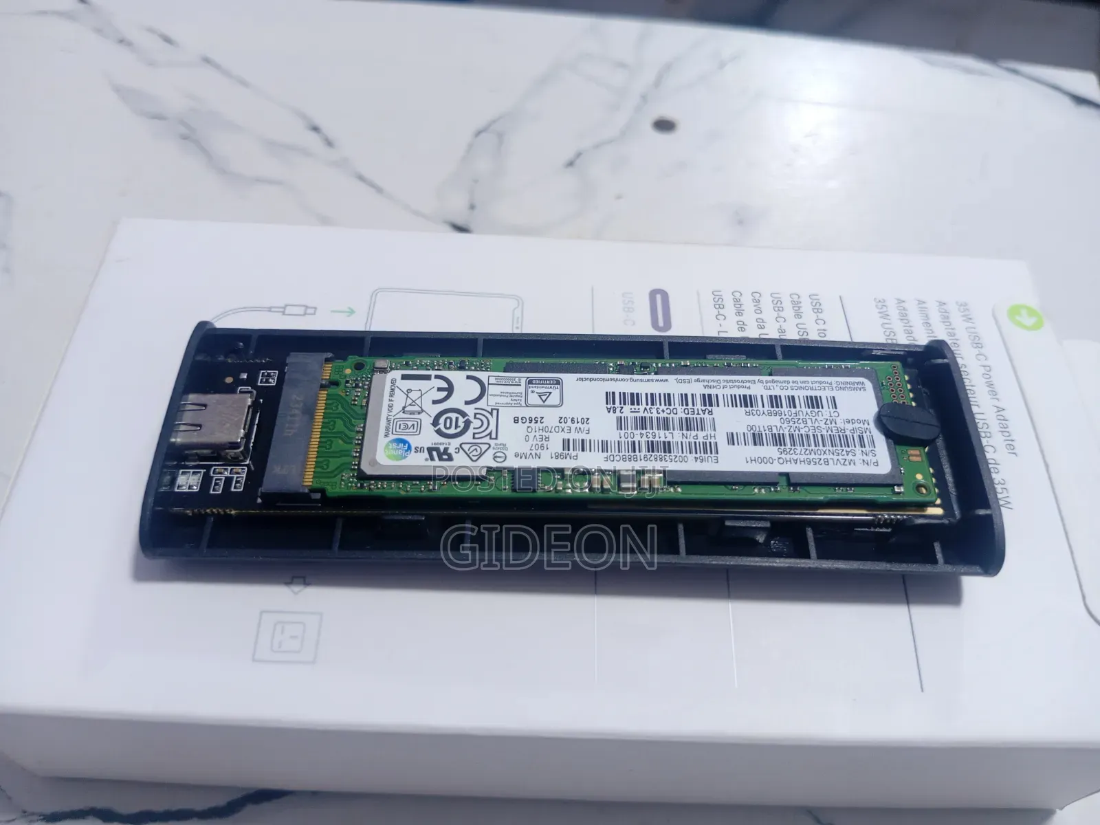 SSD External Drive With M.2 Enclosure