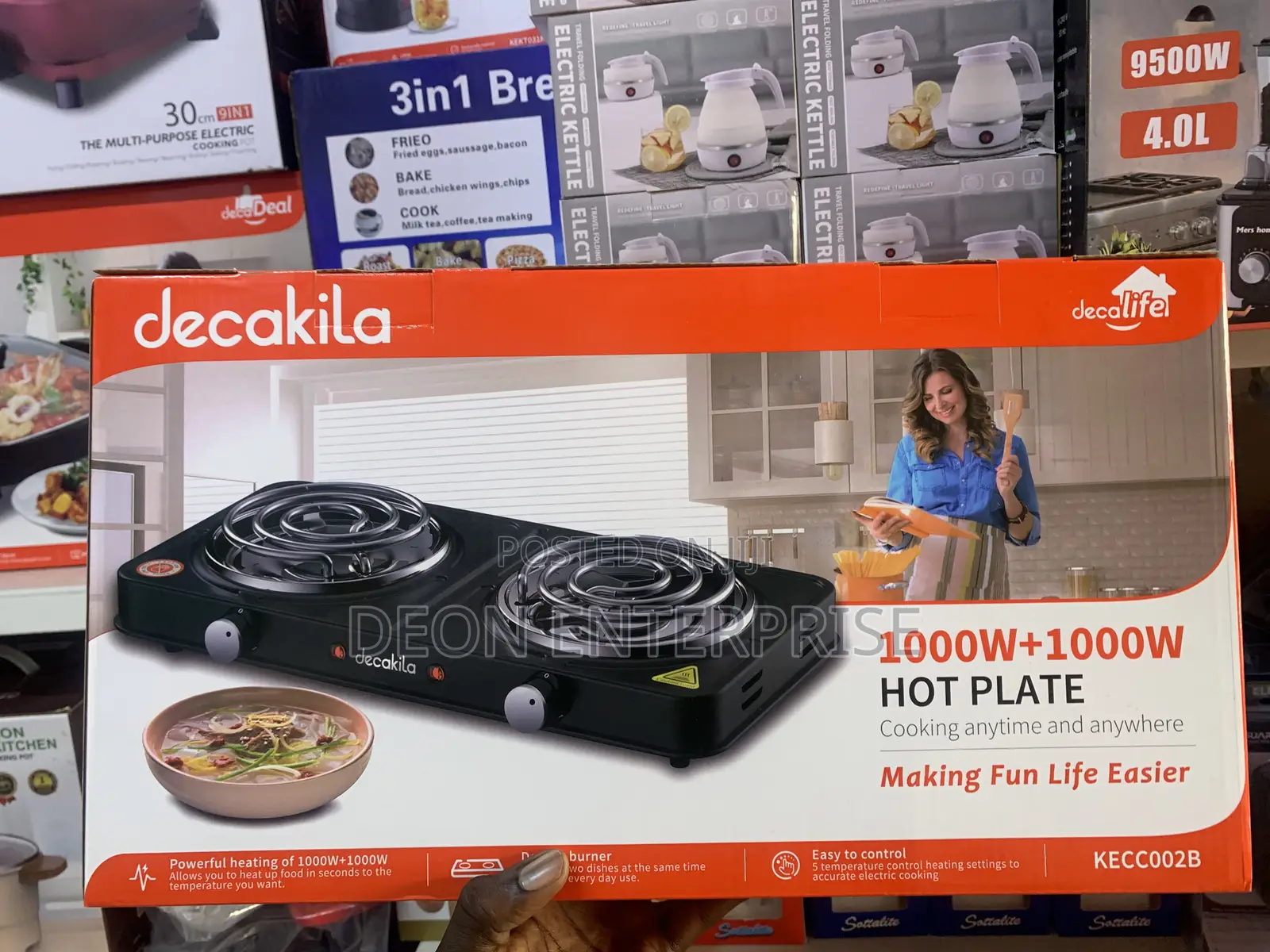 Double Induction Hotplate