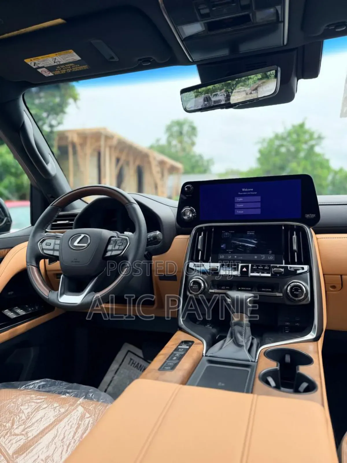 Lexus LX 500d 2026 Black