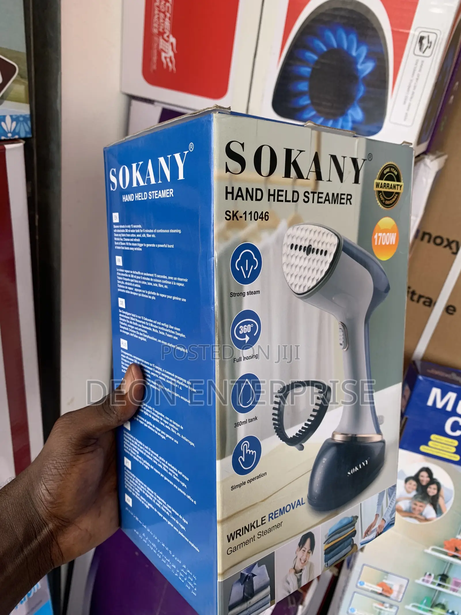Hand Held Steamer