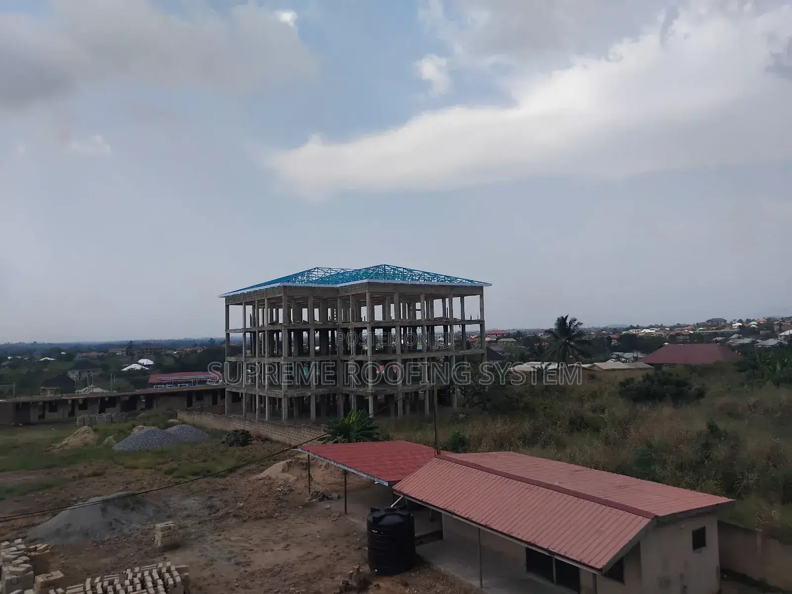 Aluzinc Steel Trusses and Long Span Roofing