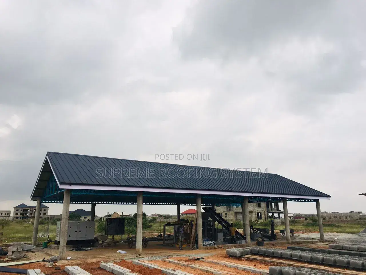 Aluzinc Steel Trusses and Long Span Roofing