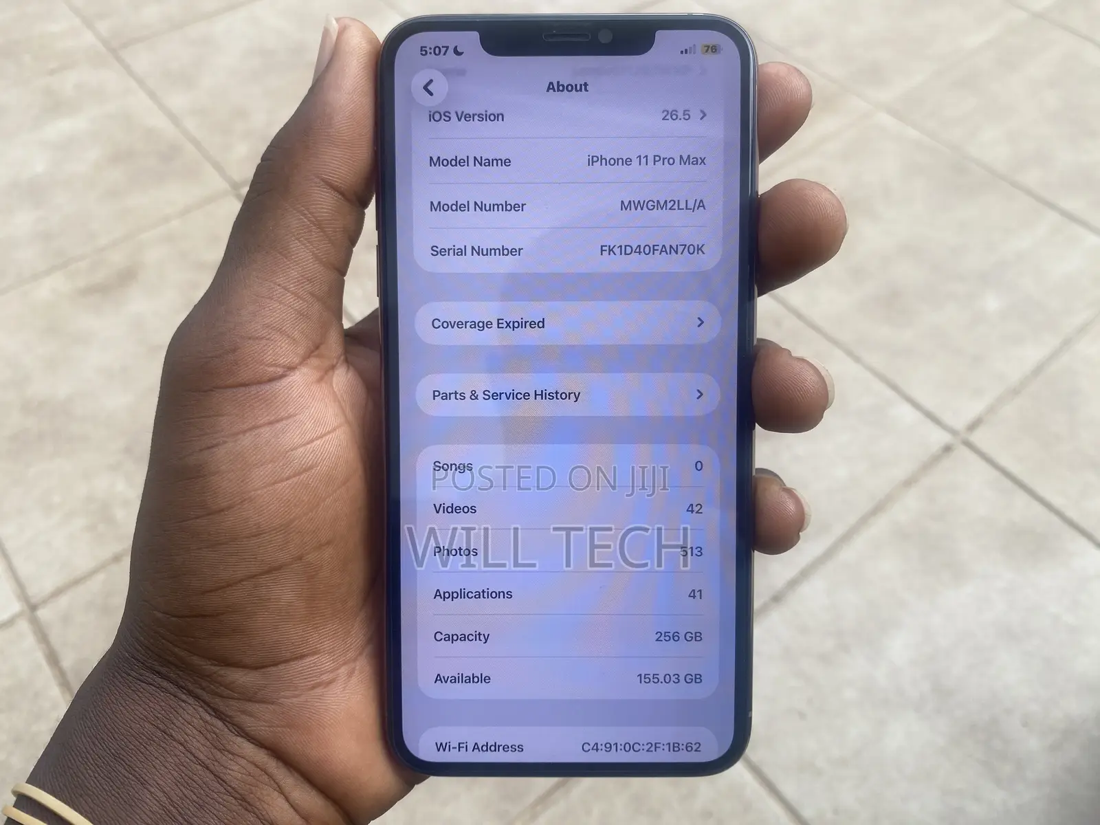 Apple iPhone 11 Pro Max 256 GB Gold