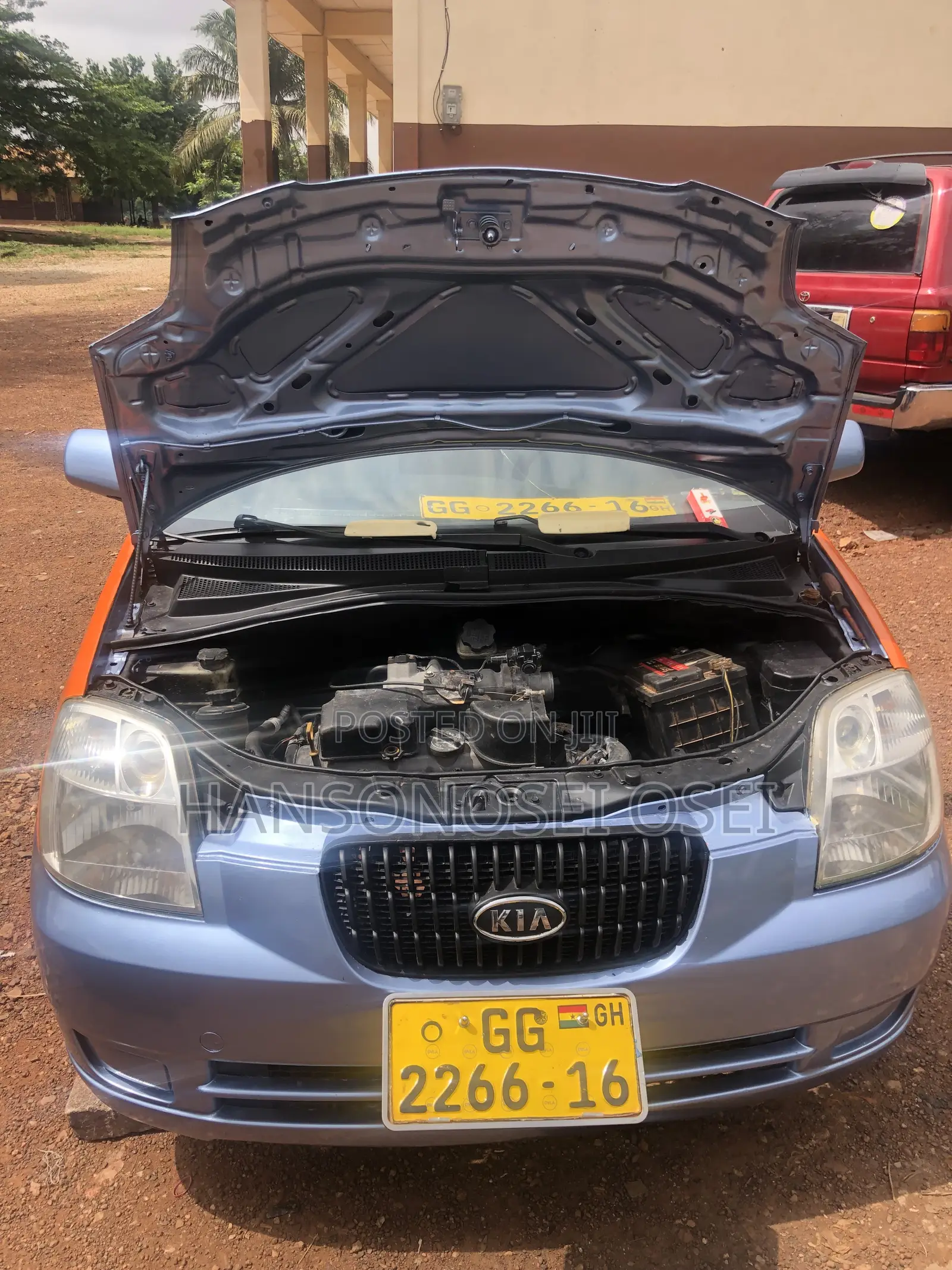 Kia Morning 2008 Blue