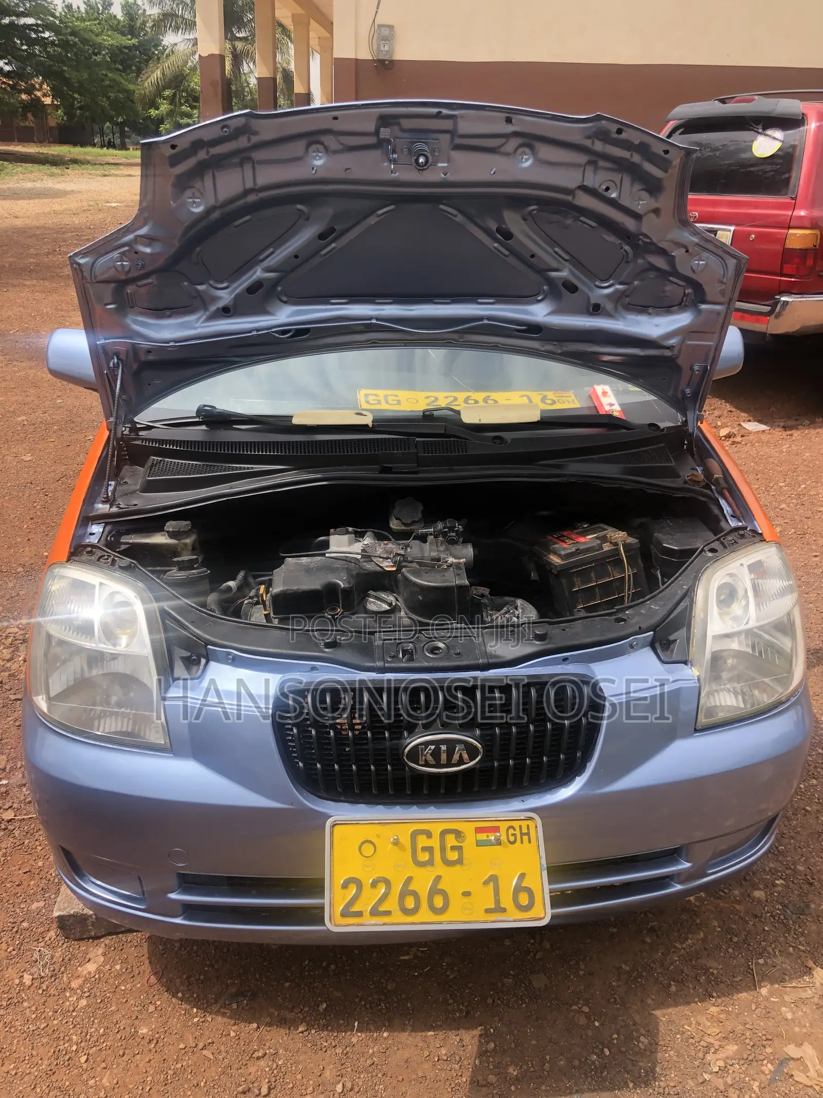 Kia Morning 2008 Blue