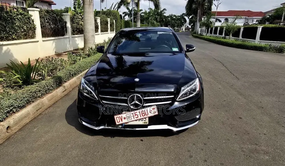 Mercedes-Benz C300 Base 4Matic Sedan AWD (2.0L 4cyl 7A) 2017 Black
