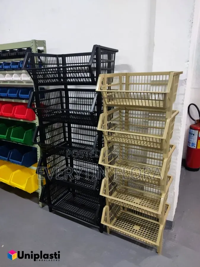 Stackable Plastic Storage Basket –Organizer*