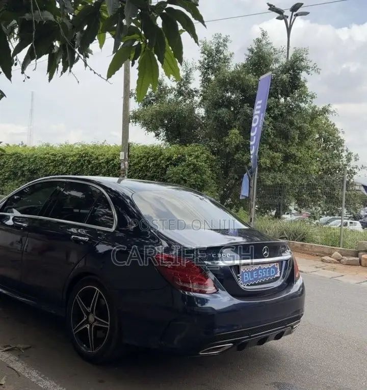 Mercedes-Benz C300 Base 4Matic Sedan AWD (2.0L 4cyl 7A) 2017 Blue