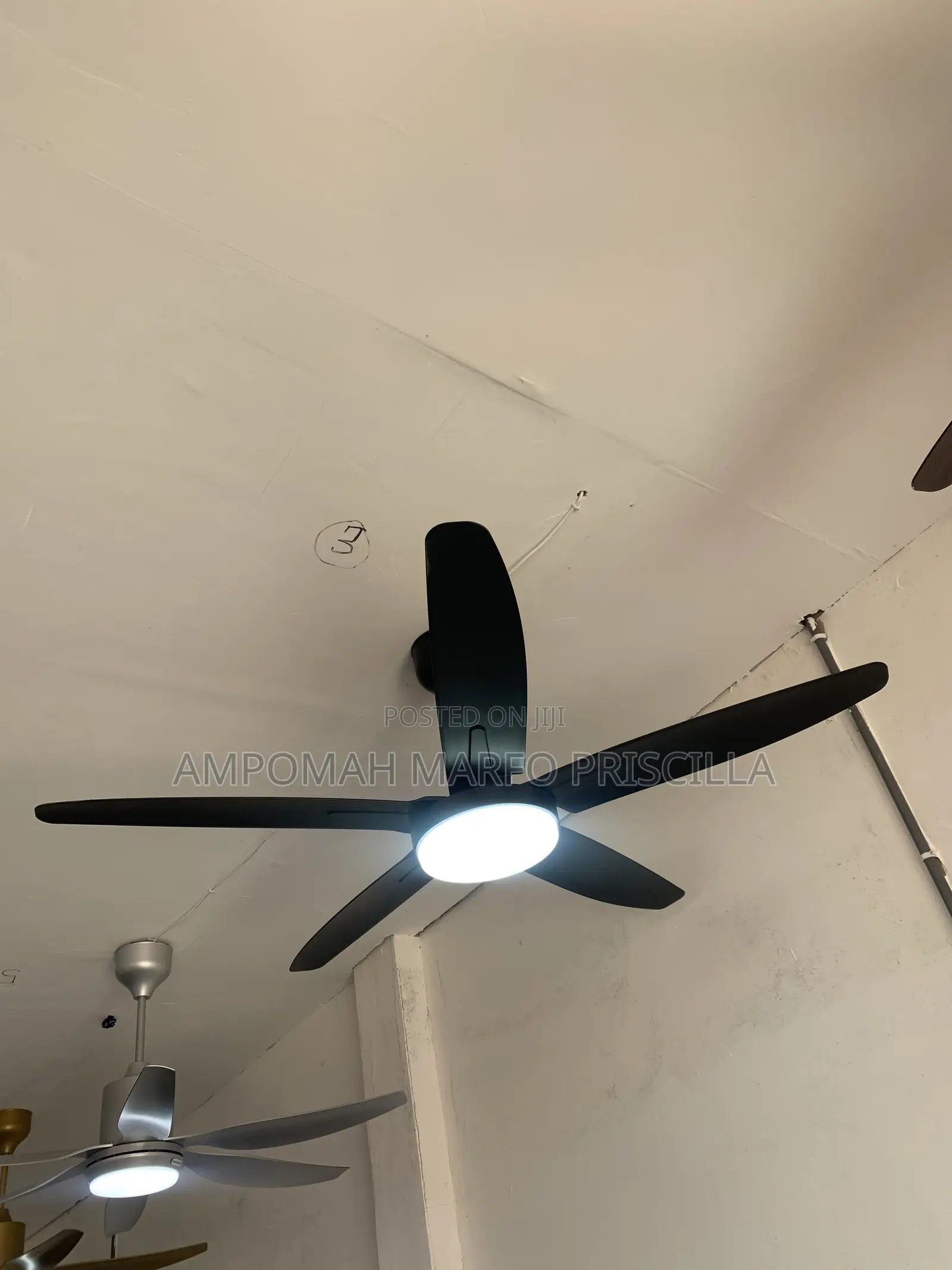 5blades Ceiling Fan With Light Remote Control