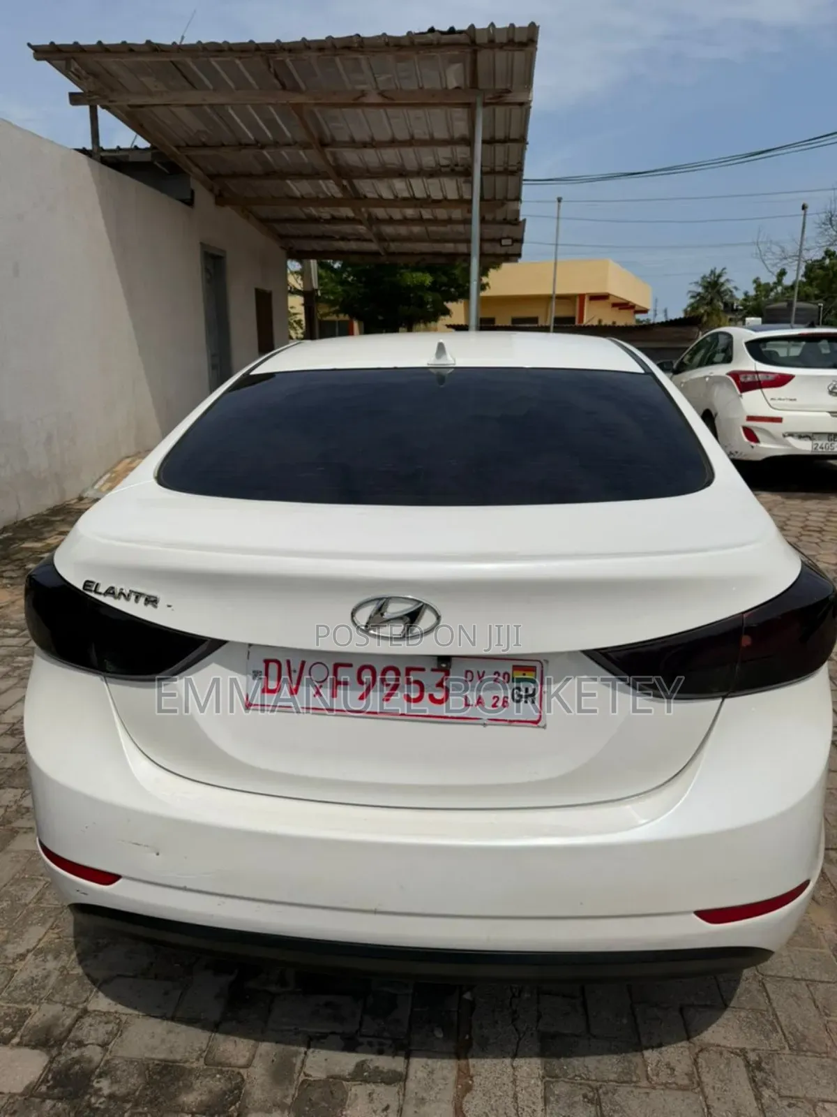 Hyundai Elantra Limited 4dr Sedan (1.8L 4cyl 6A) 2014 White