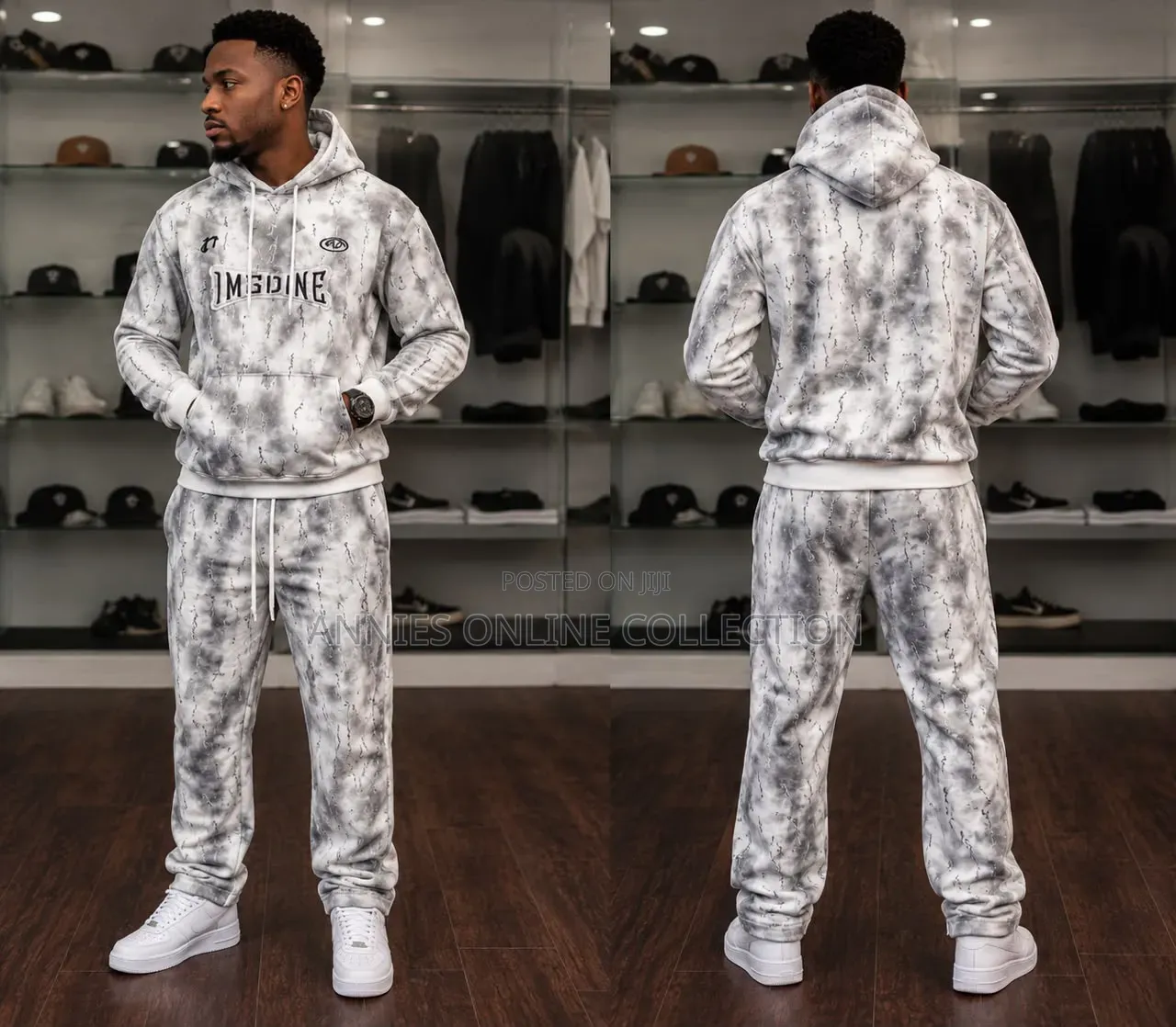 Classic Men Hoodie Tracksuits