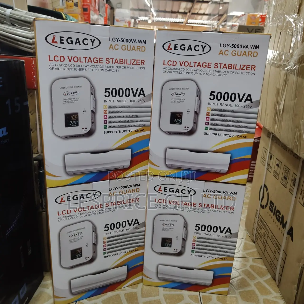 Super Efficient Avr-5000w Wall Mounted Automatic Voltage Regulator
