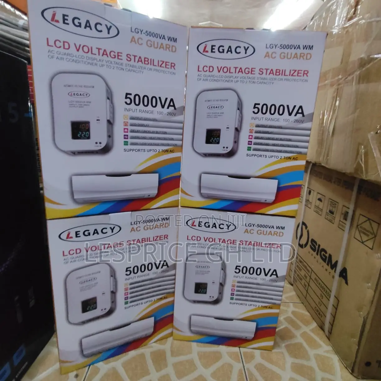 Super Efficient Avr-5000w Wall Mounted Automatic Voltage Regulator