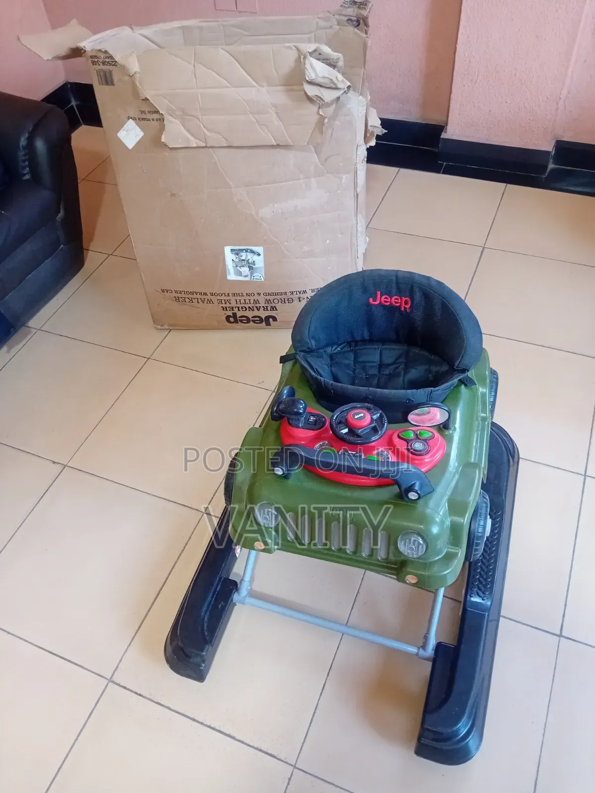Home Used Jeep Classic Wrangler 3 -in-1grow With Me Activity Walker