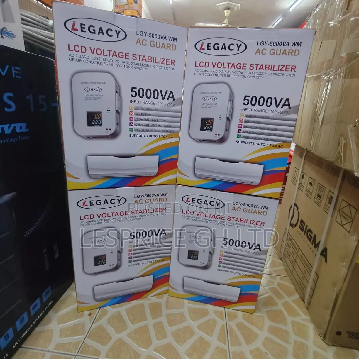 Ever Reliable Avr-5000w Wall Mounted Automatic Voltage Regulator