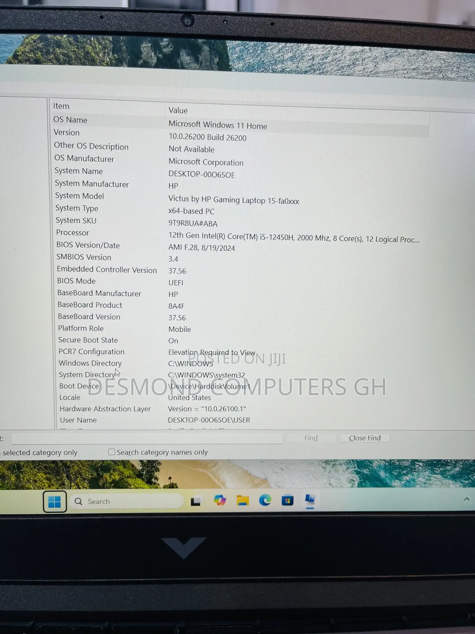 Laptop HP Victus 15 16GB Intel Core i5 SSD 512GB