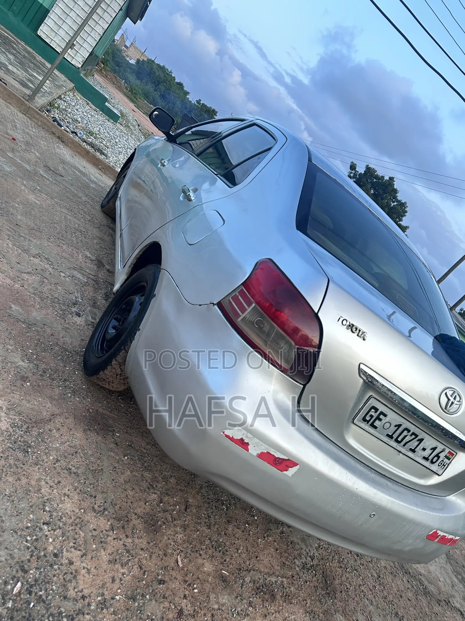 Toyota Yaris 2007 Gray