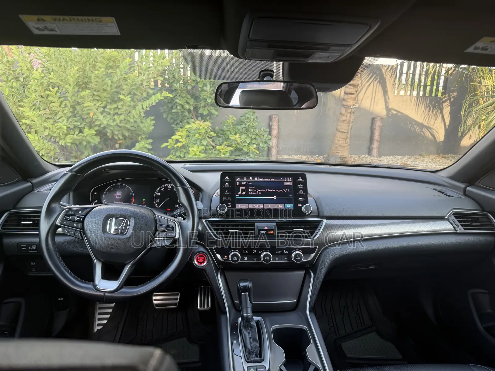 Honda Accord Sport 2018 Black