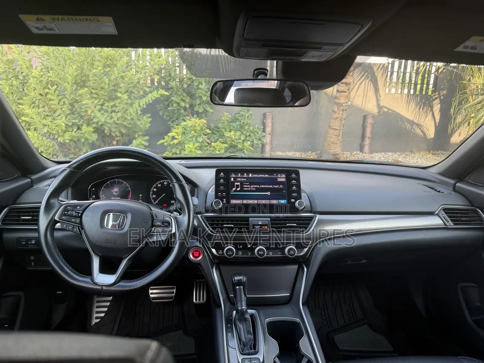 Honda Accord Sport 2018 Black