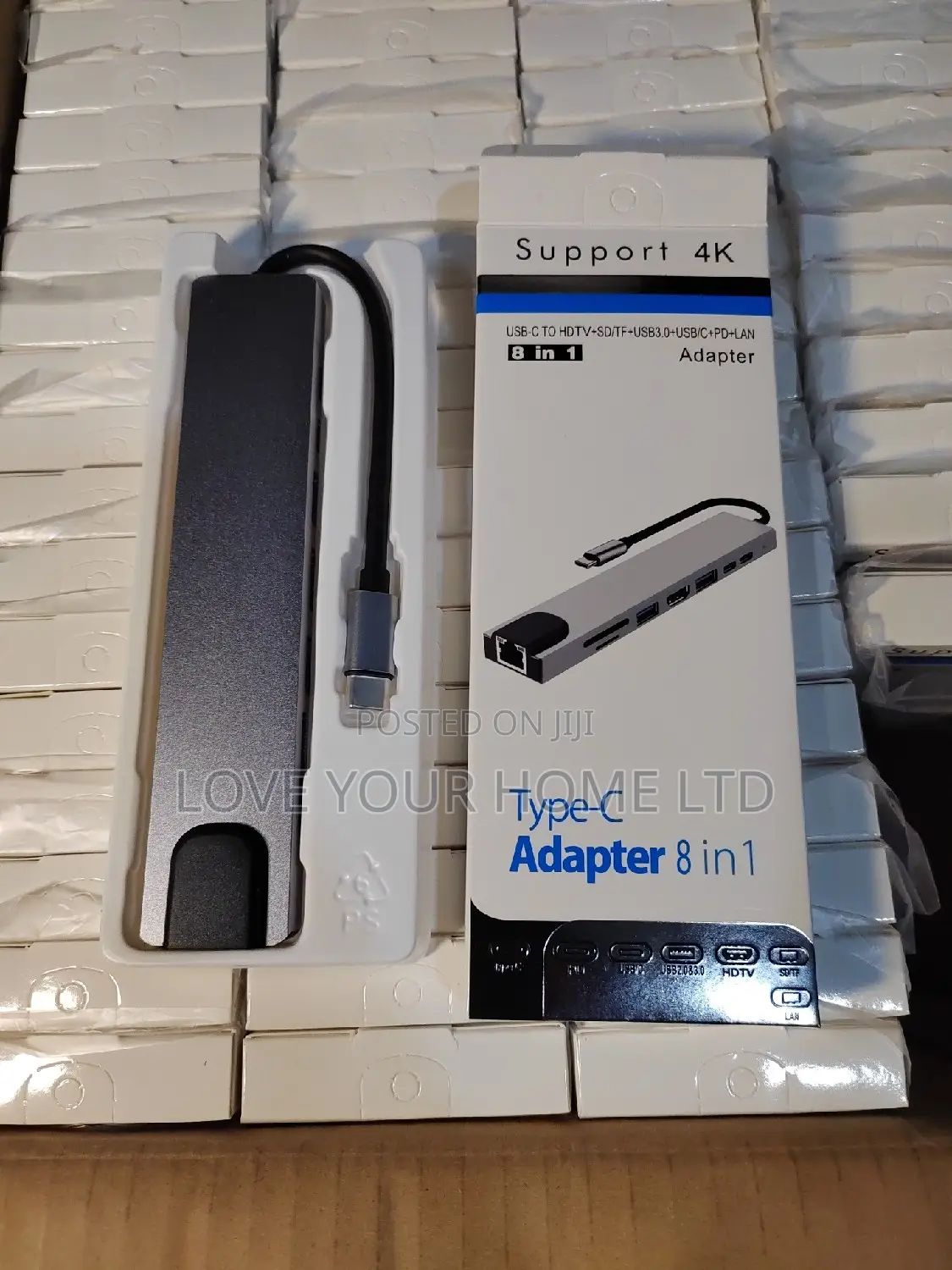8-in-1 Usb-C to HDTV ( Hdmi) Adapter Hub