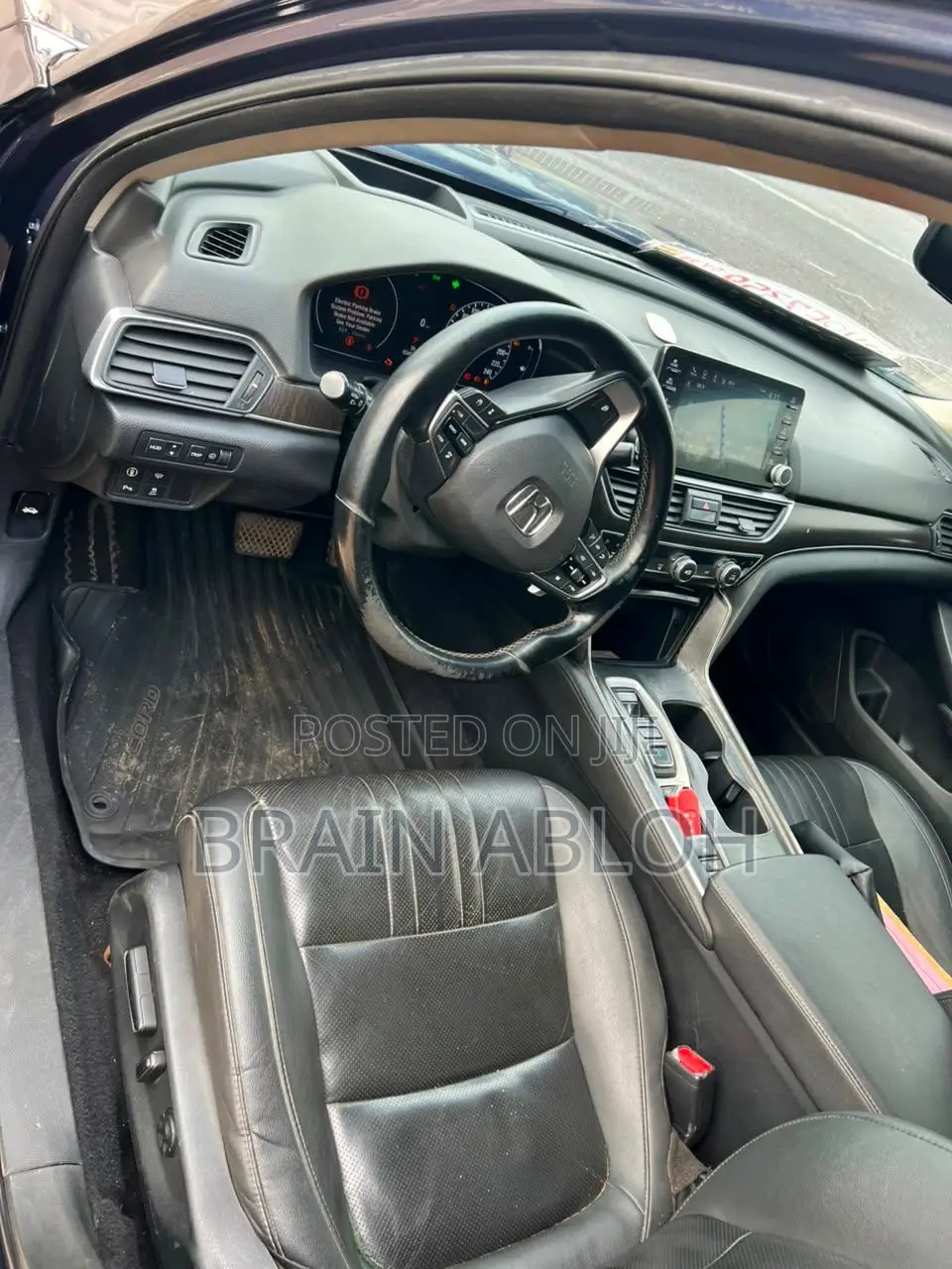 Honda Accord Touring 2.0T 2018 Black