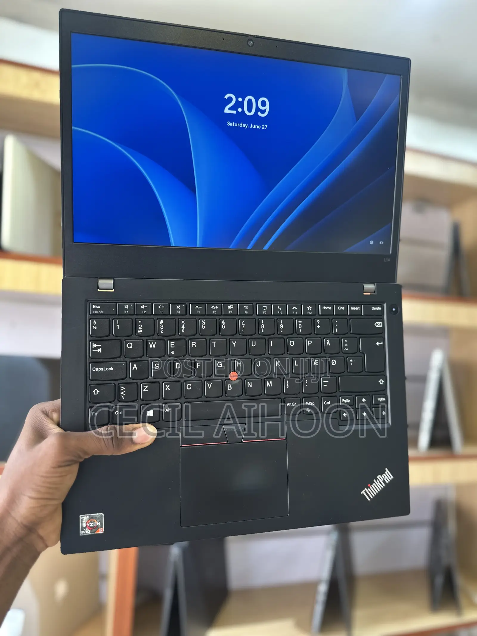 Laptop Lenovo ThinkPad L14 8GB AMD Ryzen 5 SSD 256GB