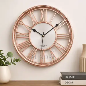Luxury Roman Numeral Quartz Wall Clock
