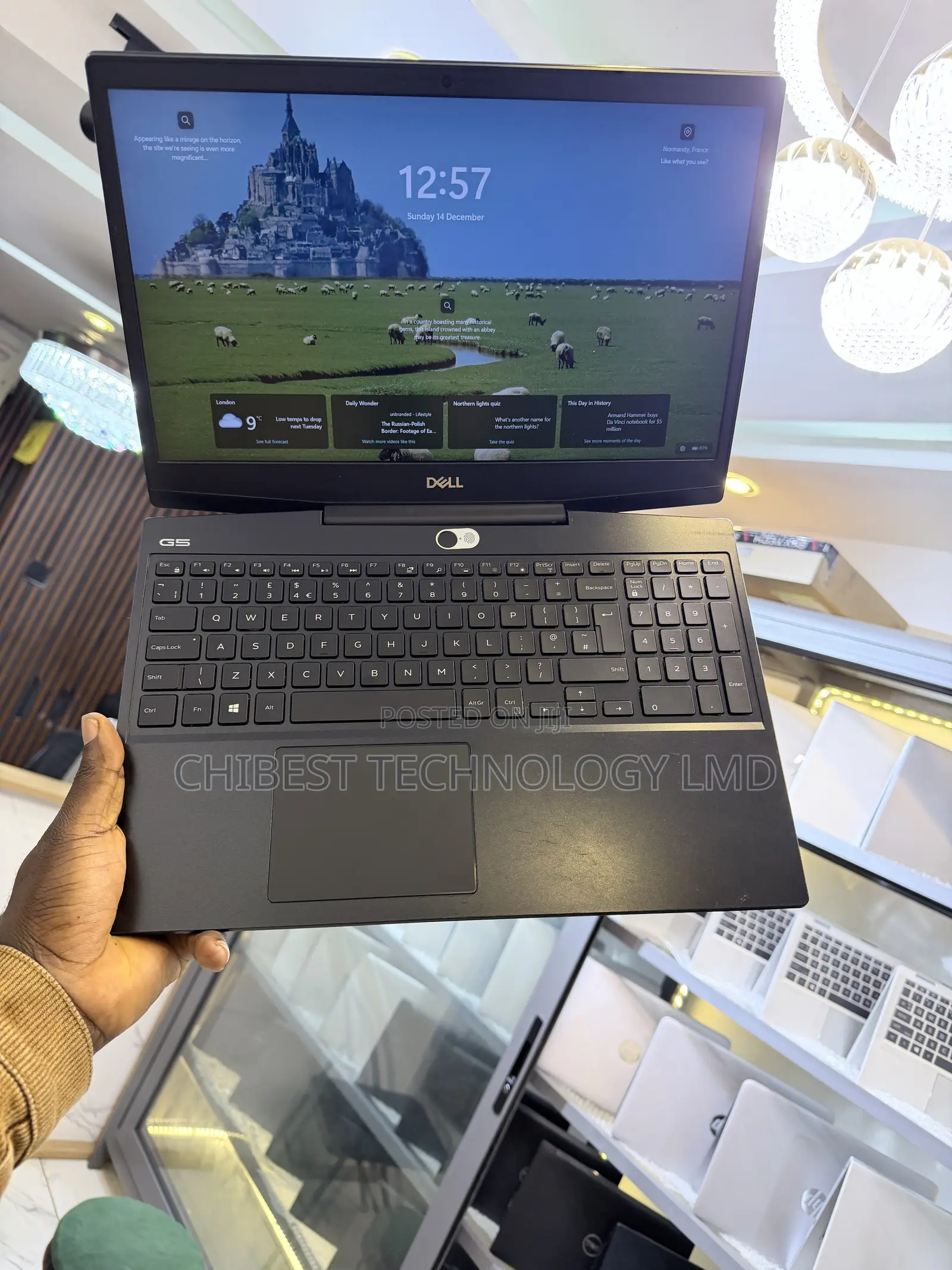 Laptop Dell G5 15 5500 16GB Intel Core i7 SSD 512GB