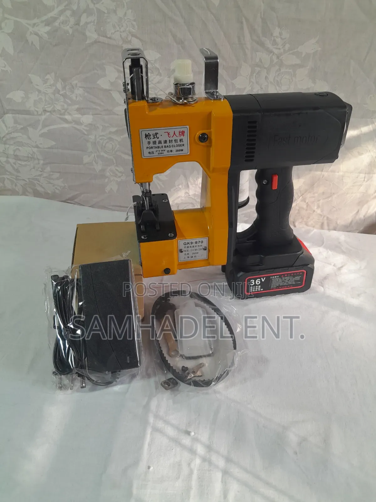 Chargerable Handheld Sack Sewing/Closing Machine